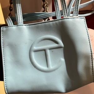 Baby blue telfar bag